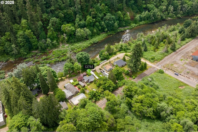 12785 Sutherland Rd, Swisshome, OR 97480 - aerial view of property and surrounding area