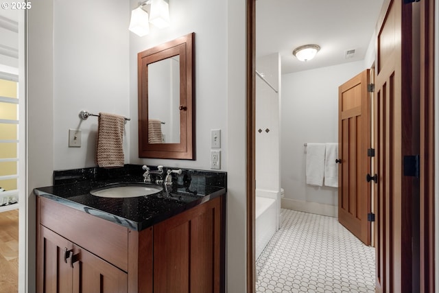 12624 SW 22nd Ave, Lake Oswego, OR 97034 - full bathroom with vanity and  shower combination