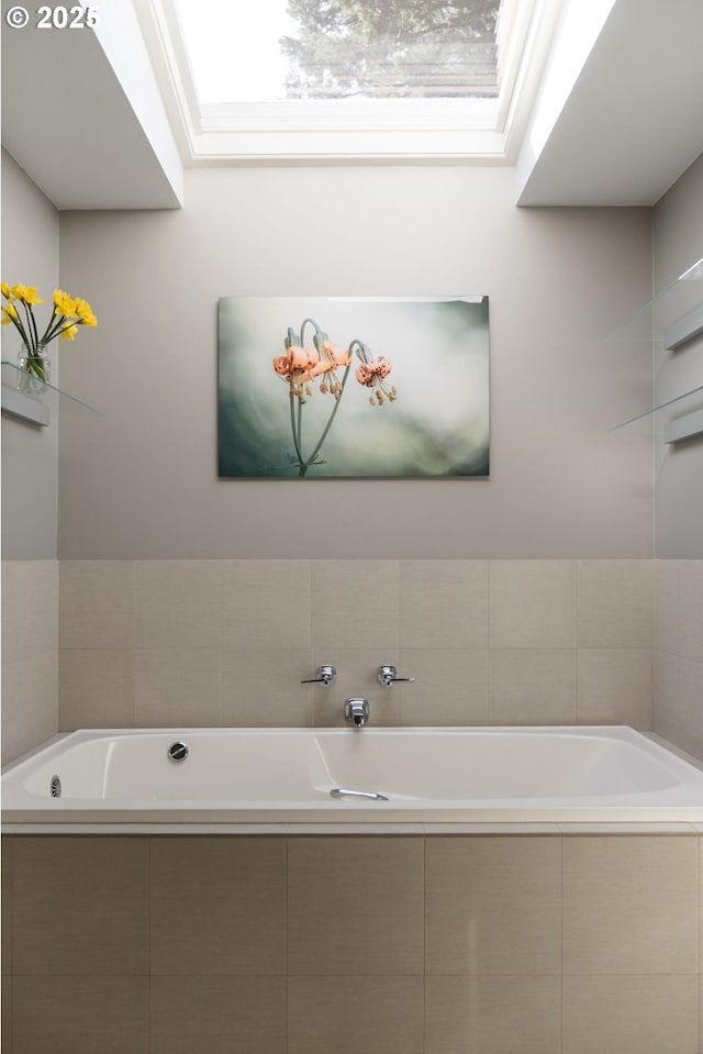 full bath featuring a bath
