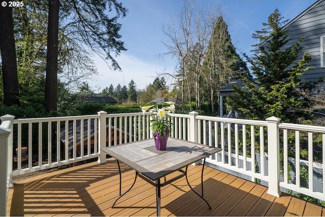 view of deck