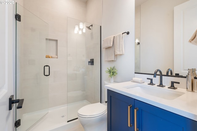 15174 SW 164th Ave Unit L12, Tigard, OR 97224 - full bath featuring vanity, toilet, and a shower stall