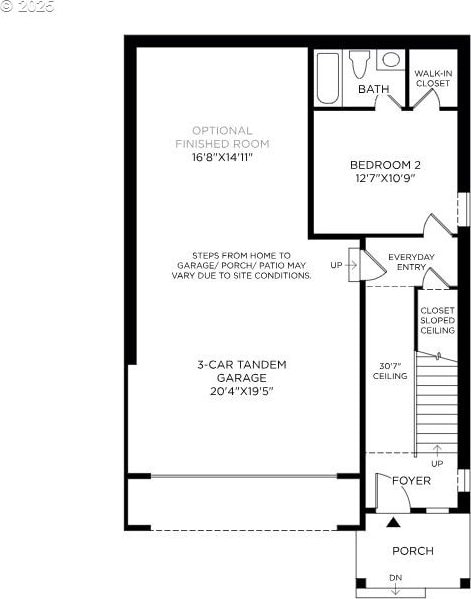 15174 SW 164th Ave Unit L12, Tigard, OR 97224 - home floor plan