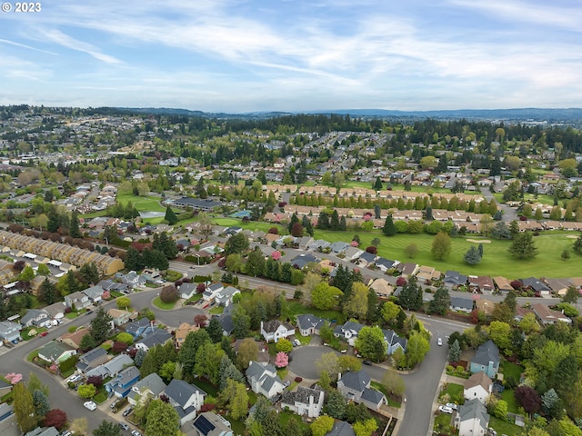 aerial view