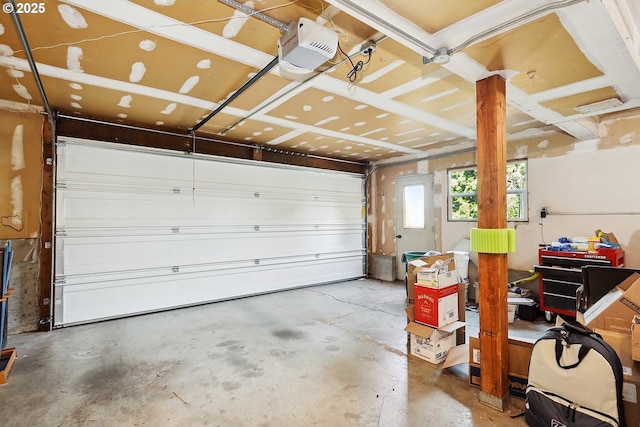 620 Sherman Dr, The Dalles, OR 97058 - garage with a garage door opener
