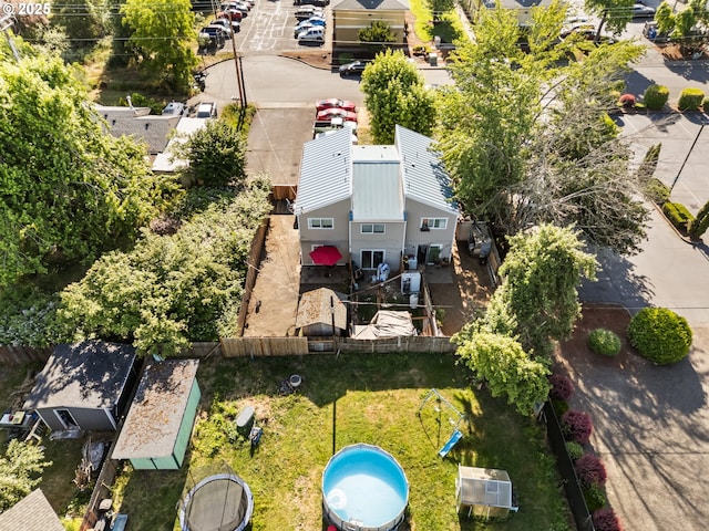 1720 17th St, Springfield, OR 97477 - aerial view of property and surrounding area