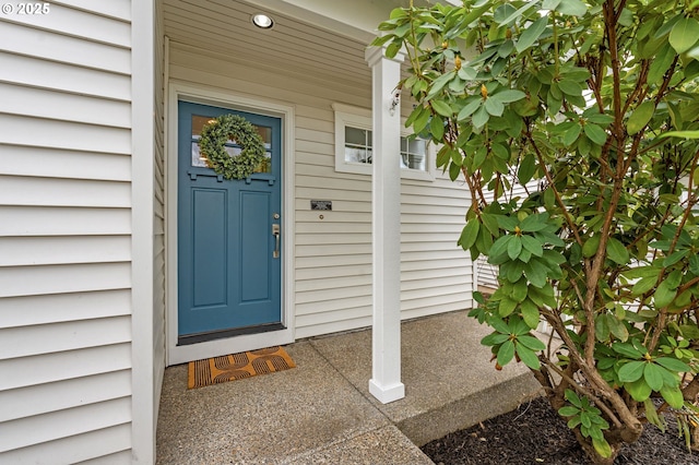 view of property entrance