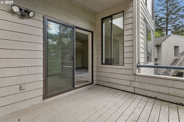 view of deck