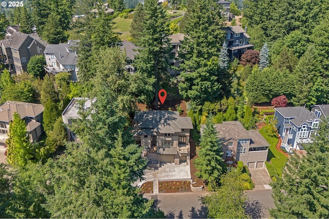 14 Juarez St, Lake Oswego, OR 97035 - aerial view of residential area