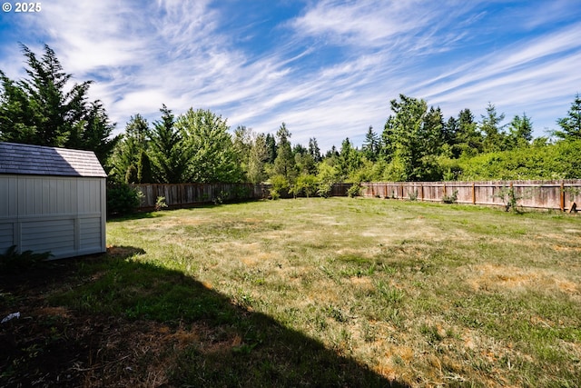 24823 Hawks View Dr, Veneta, OR 97487 - fenced backyard with a shed