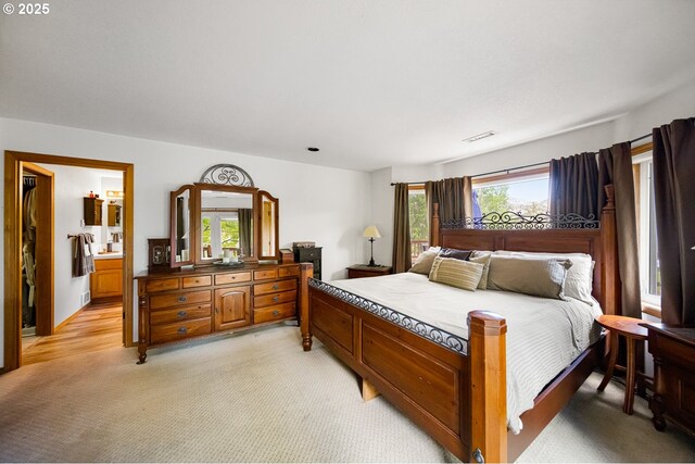 33817 Gage Rd, Mitchell, OR 97750 - bedroom featuring multiple windows and light colored carpet
