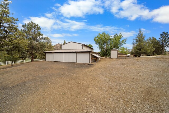 33817 Gage Rd, Mitchell, OR 97750 - view of yard with an outbuilding
