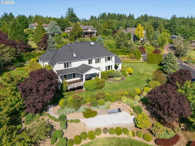 14405 NW Valley View Ln, Portland, OR 97231 - aerial view of property and surrounding area