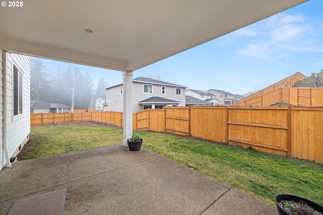 exterior space with a patio