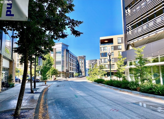 12600 SW Crescent St Unit 219, Beaverton, OR 97005 - view of road with street lights, curbs, and sidewalks