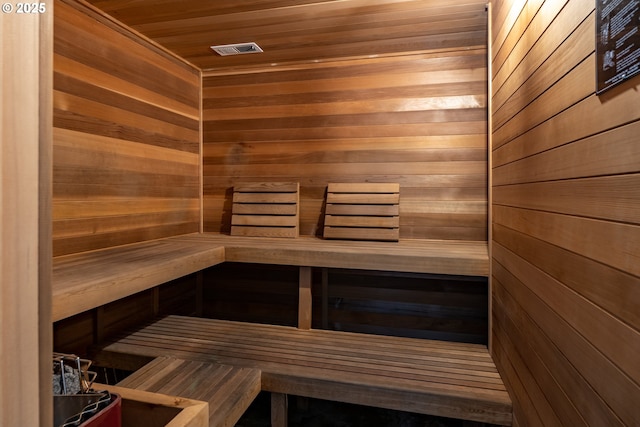 view of sauna / steam room