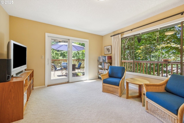 15 Cellini Ct, Lake Oswego, OR 97035 - sitting room with carpet floors and baseboards