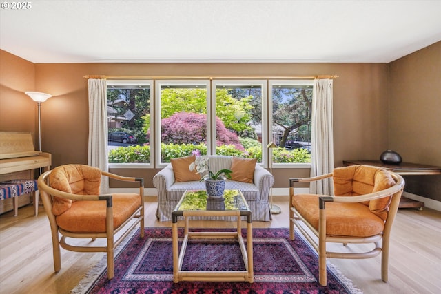 15 Cellini Ct, Lake Oswego, OR 97035 - living area featuring wood finished floors and baseboards