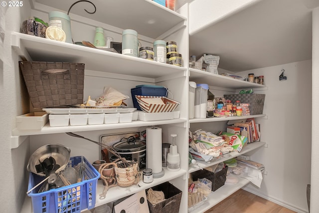view of pantry