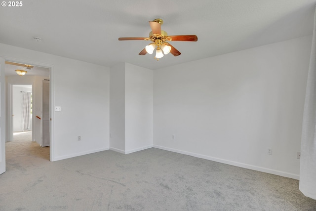 1819 SE 173rd Ave, Vancouver, WA 98683 - carpeted empty room featuring a ceiling fan, baseboards, and a smoke detector