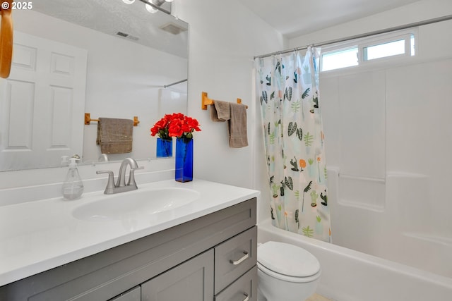 1819 SE 173rd Ave, Vancouver, WA 98683 - full bathroom with vanity, toilet, and shower / bath combo