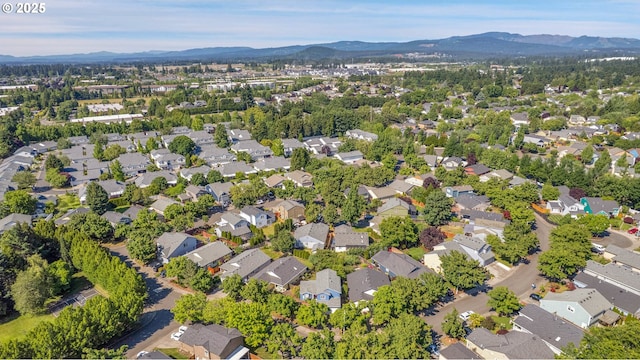 1819 SE 173rd Ave, Vancouver, WA 98683 - aerial view of property and surrounding area with a mountainous background and nearby suburban area