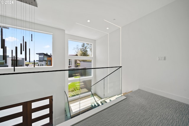 750 NE Province Ct, Camas, WA 98607 - corridor with carpet, recessed lighting, and baseboards