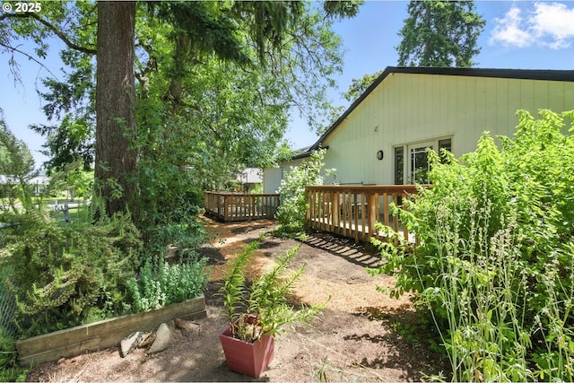 19985 SW Carlin Blvd, Beaverton, OR 97078 - view of yard featuring a deck