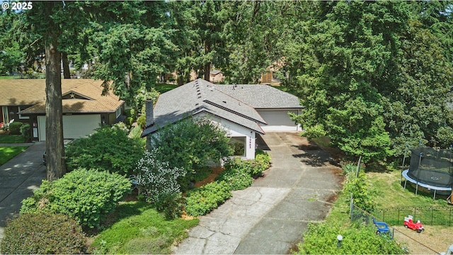 19985 SW Carlin Blvd, Beaverton, OR 97078 - view from above of property