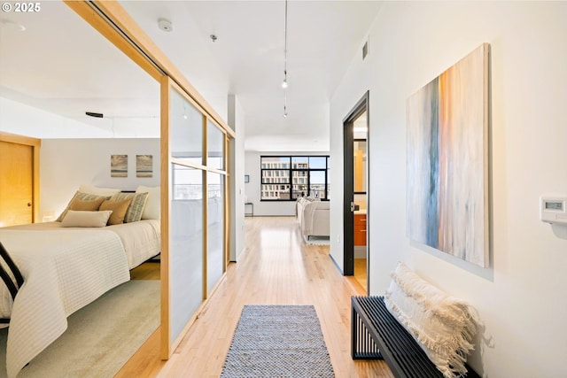 333 NW 9th Ave Unit 1323, Portland, OR 97209 - corridor featuring light wood finished floors