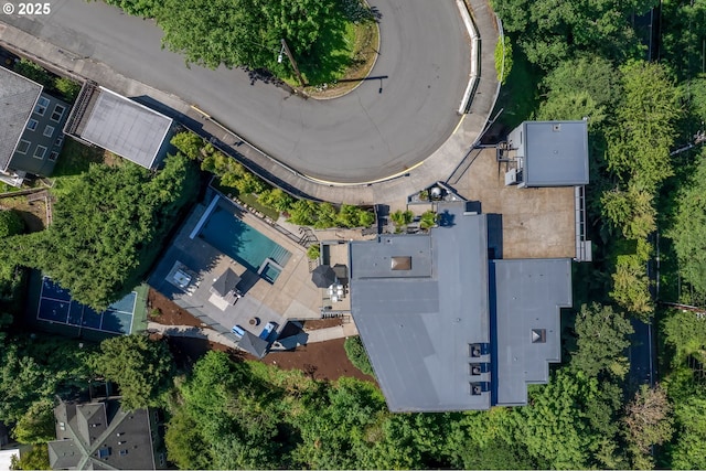 1551 SW Upper Hall St, Portland, OR 97201 - bird's eye view