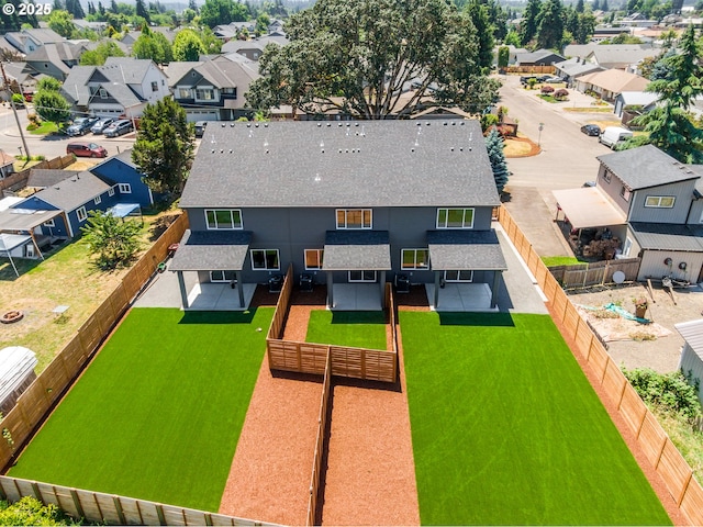 619 E Heintz St, Molalla, OR 97038 - aerial perspective of suburban area