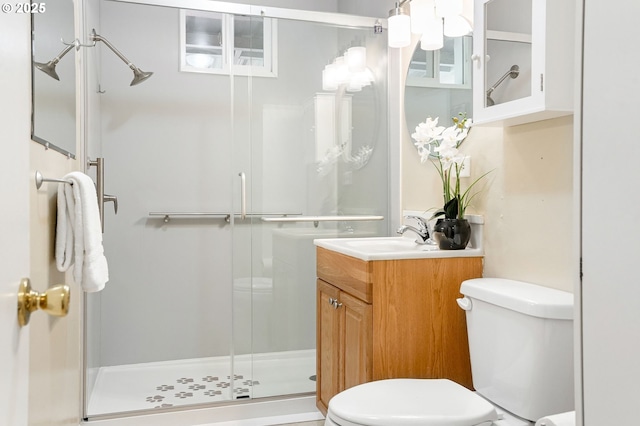 1052 Shamrock Dr SE, Salem, OR 97302 - bathroom featuring a stall shower and vanity