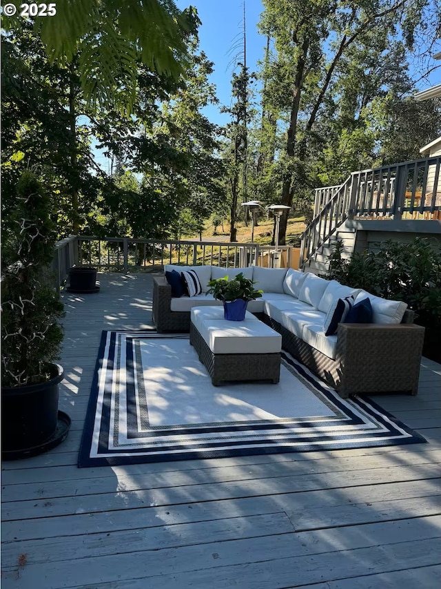 3484634844 Matthews Rd, Eugene, OR 97405 - deck featuring outdoor lounge area