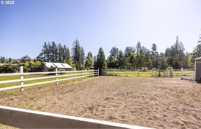 3484634844 Matthews Rd, Eugene, OR 97405 - surrounding community with an enclosed riding area and a rural view