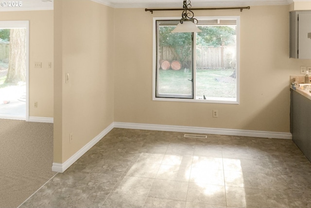 18581 Timbergrove Ct, Lake Oswego, OR 97035 - unfurnished living room featuring a textured ceiling, ornamental molding, a fireplace, and baseboards