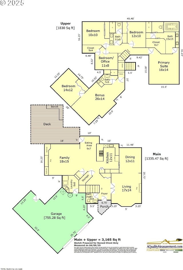 3840 NW Loy Ct, Portland, OR 97229 - view of home floor plan