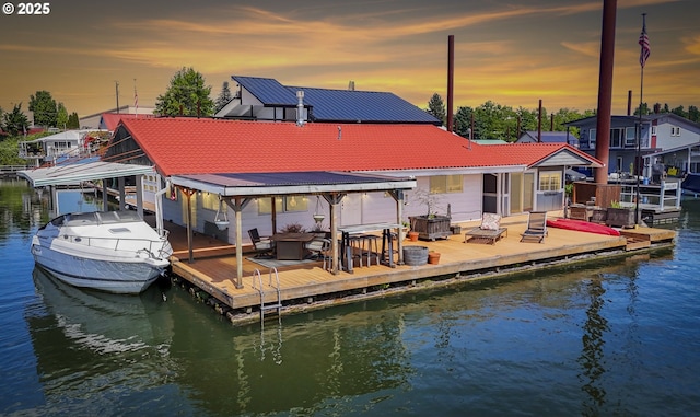 1879 N Jantzen Ave, Portland, OR 97217 - dock with a water view
