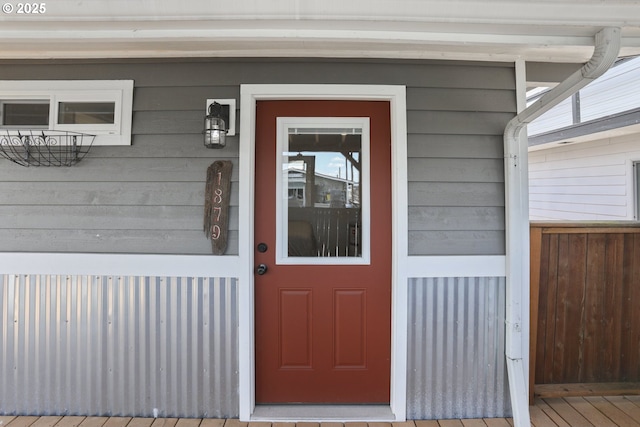 1879 N Jantzen Ave, Portland, OR 97217 - view of doorway to property