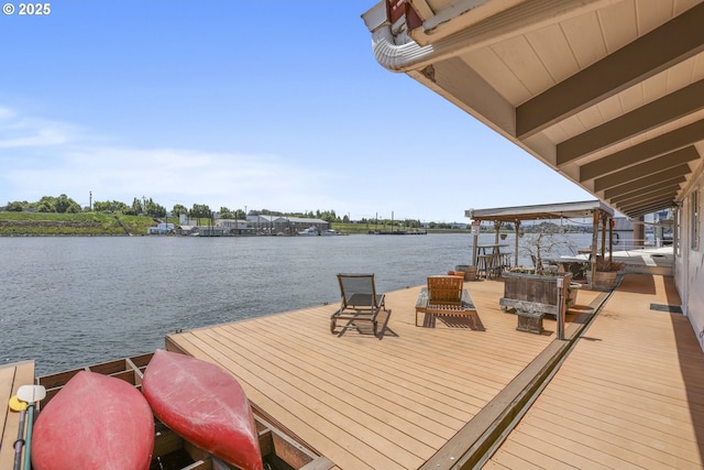 1879 N Jantzen Ave, Portland, OR 97217 - dock featuring a water view