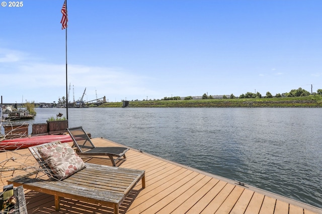 1879 N Jantzen Ave, Portland, OR 97217 - dock area with a water view