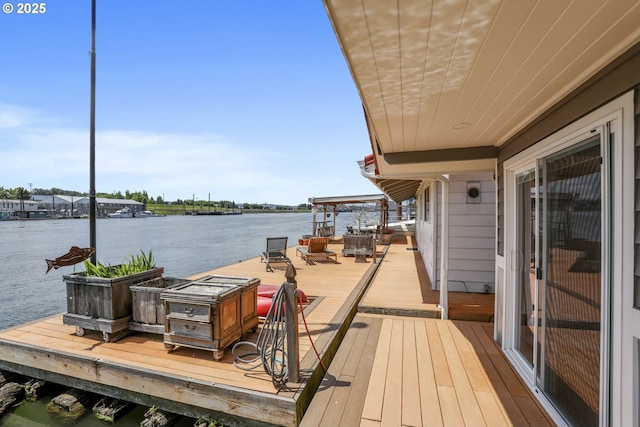 1879 N Jantzen Ave, Portland, OR 97217 - dock area featuring a water view