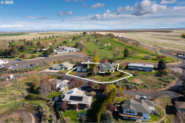 bird's eye view featuring a residential view