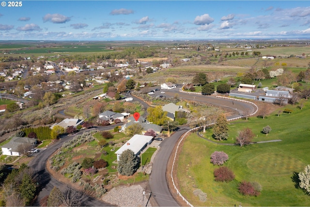 birds eye view of property featuring a residential view
