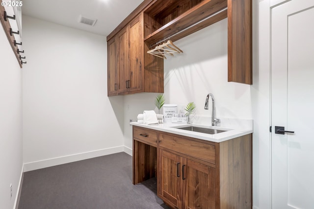 1236 Parkside Ave, Forest Grove, OR 97116 - washroom with a sink and baseboards