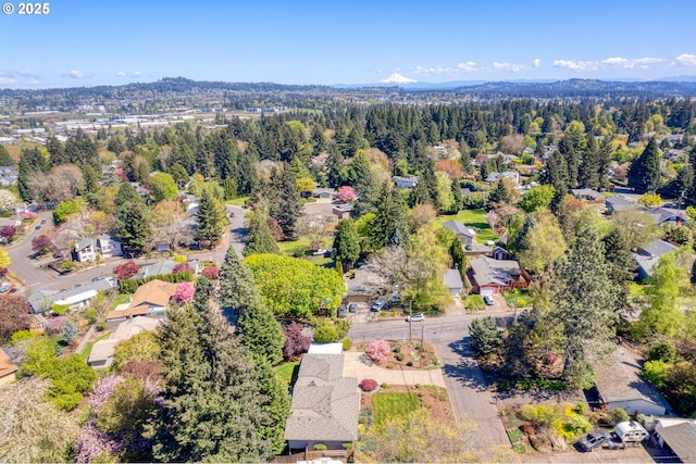 birds eye view of property featuring a residential view