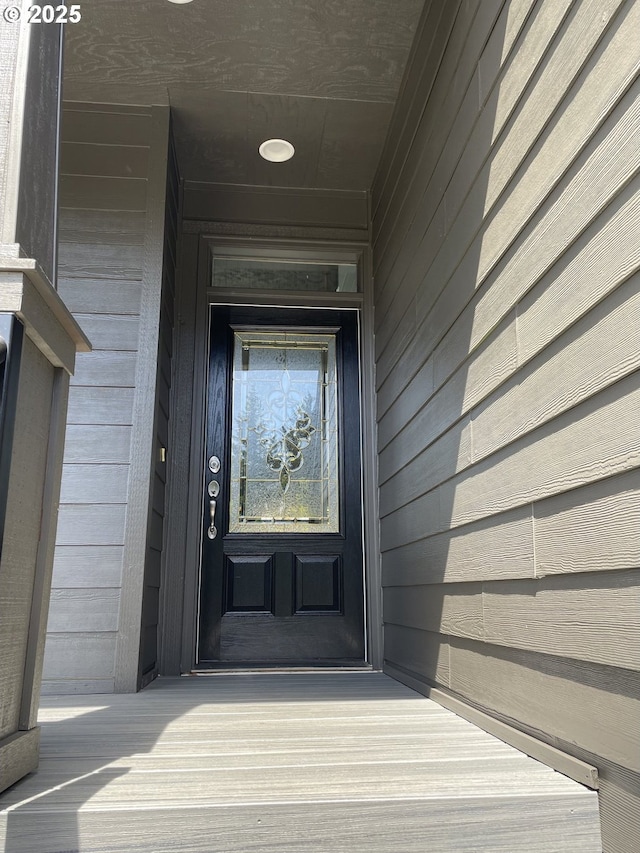 view of property entrance