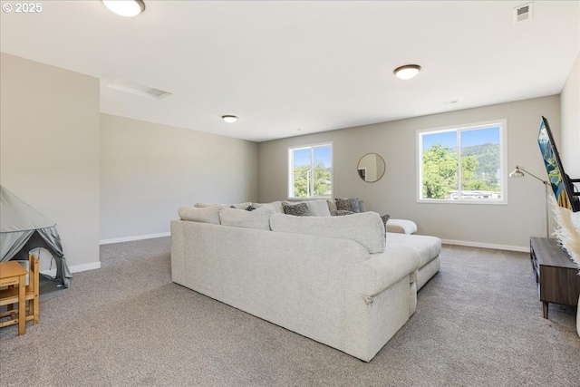 209 W Barbaras Way, Newberg, OR 97132 - living room with carpet and plenty of natural light