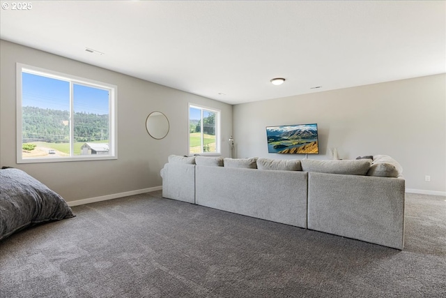 209 W Barbaras Way, Newberg, OR 97132 - carpeted living room featuring baseboards