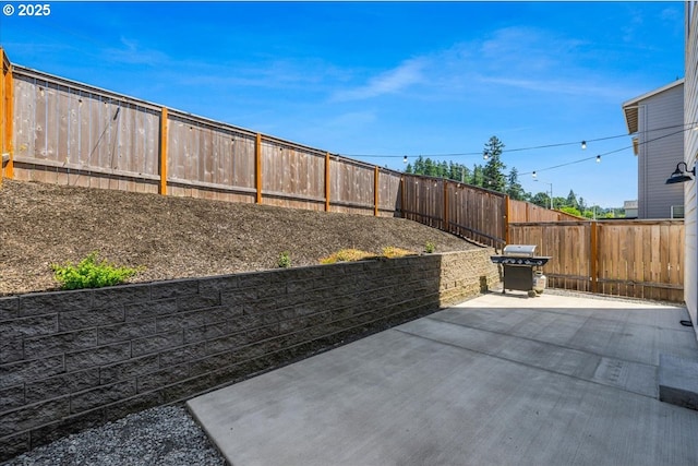209 W Barbaras Way, Newberg, OR 97132 - fenced backyard with a patio and a grill