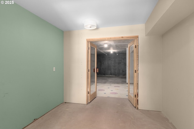 4113 SE Rural St, Portland, OR 97202 - hall with concrete flooring
